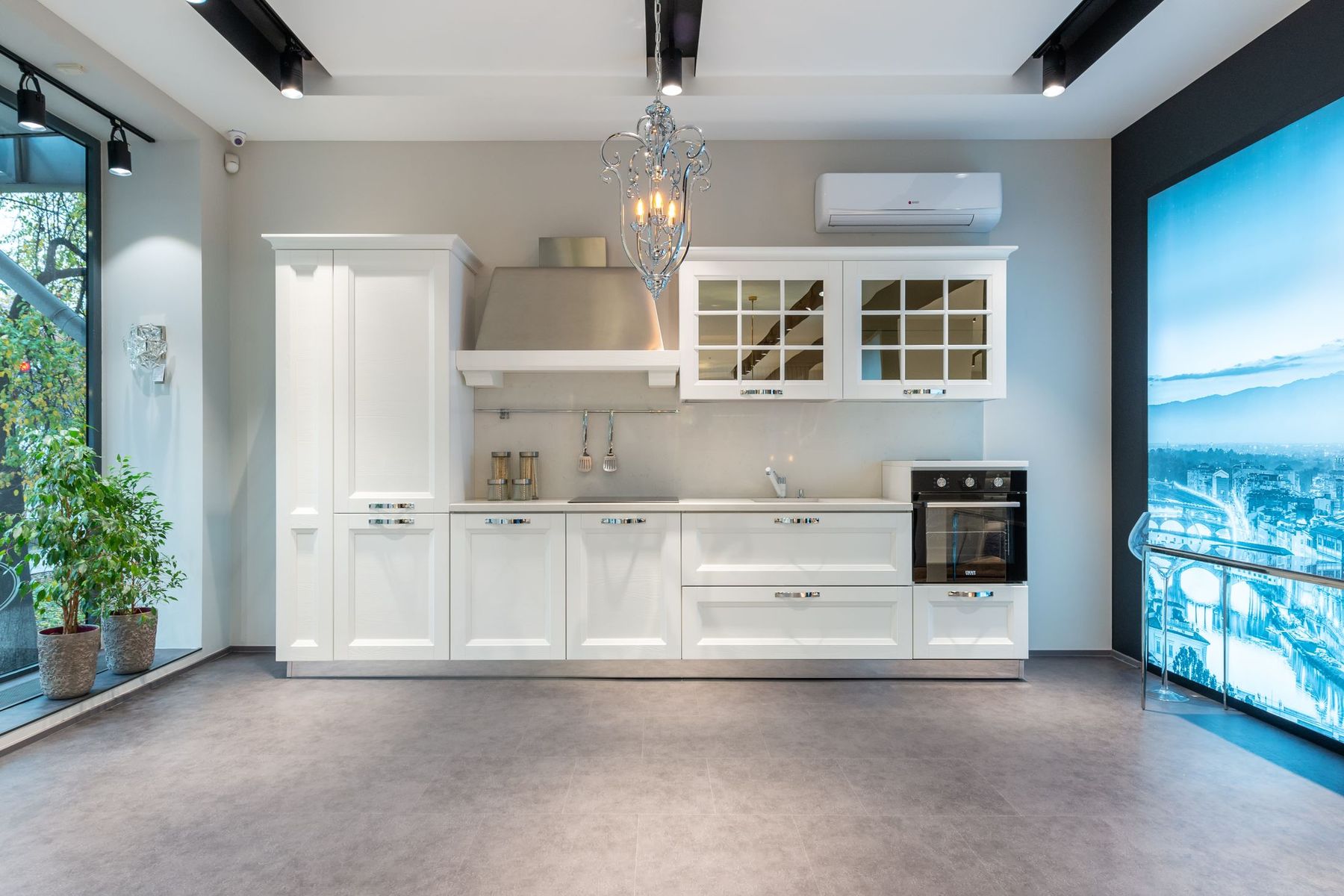 Bright warm kitchen remodel with island seating